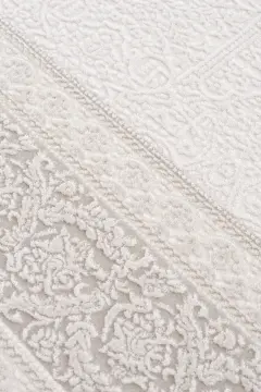 Koza Halı Sedef A3586B Krem Gri