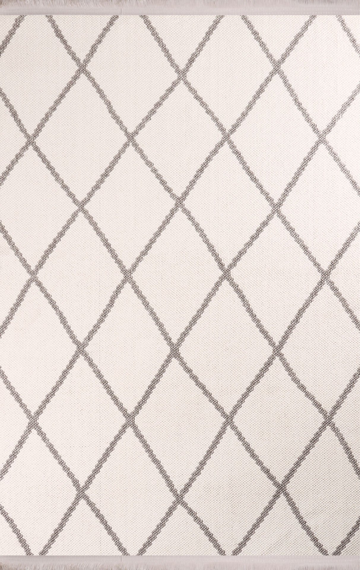 Nexus Halı Bohem Tarz Bukle Halı Yummy 6405-BYZ-GRİ 100x200