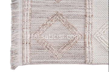 Dolce Vita Bohem 381 Ash Özel Ebatlı Kesme Halı