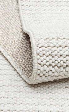 Eko Halı Motto Bukle Halı MOT Plain White