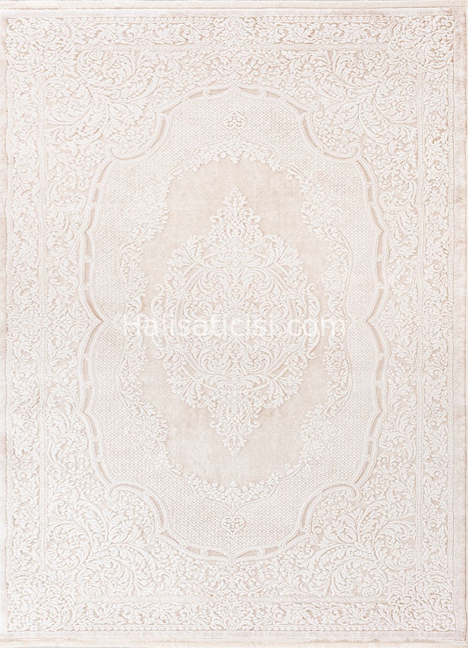 Ezgi B082X KREM BEYAZ 123x180