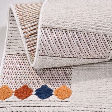 Crea Halı Platon Özel Ebat Kesme Halı 1751 Ak