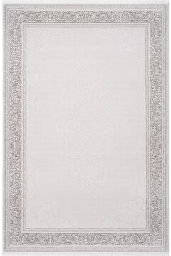 Koza Halı Sedef A3587B Krem Gri