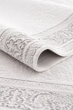 Koza Halı Sedef A3587B Krem Gri