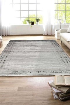 Festival Halı Maxilux Modern Gri Oda Halısı Y5321K