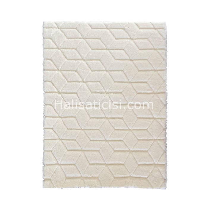 Prizma Halı Comfort Diamond No:1 Krem 100x150