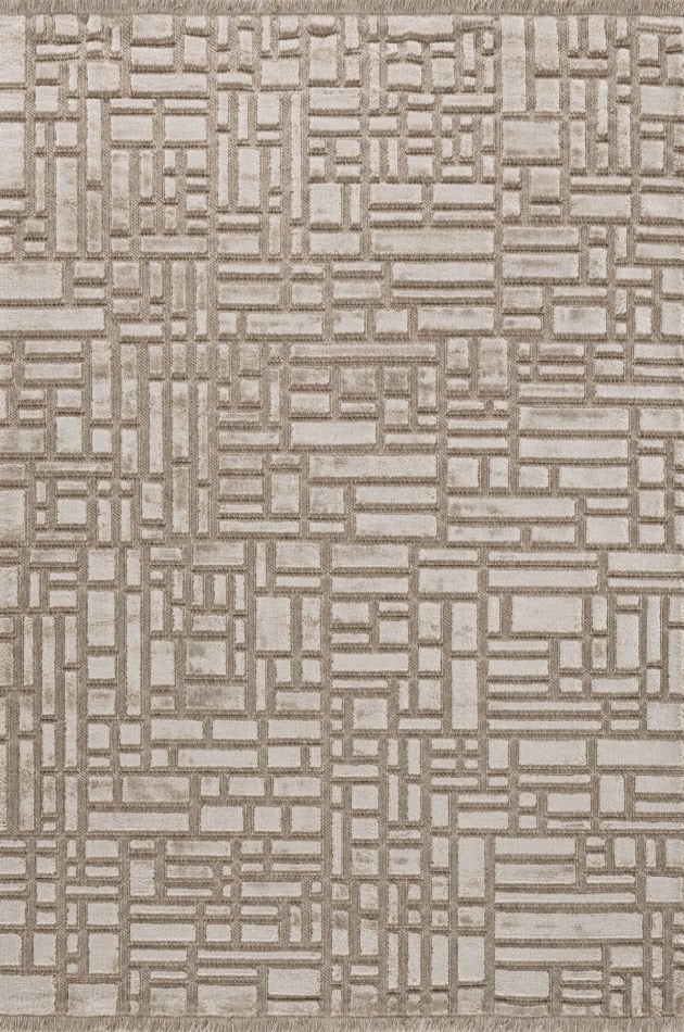 Bahariye Halı Sia Özel Ebat A691 Vizon