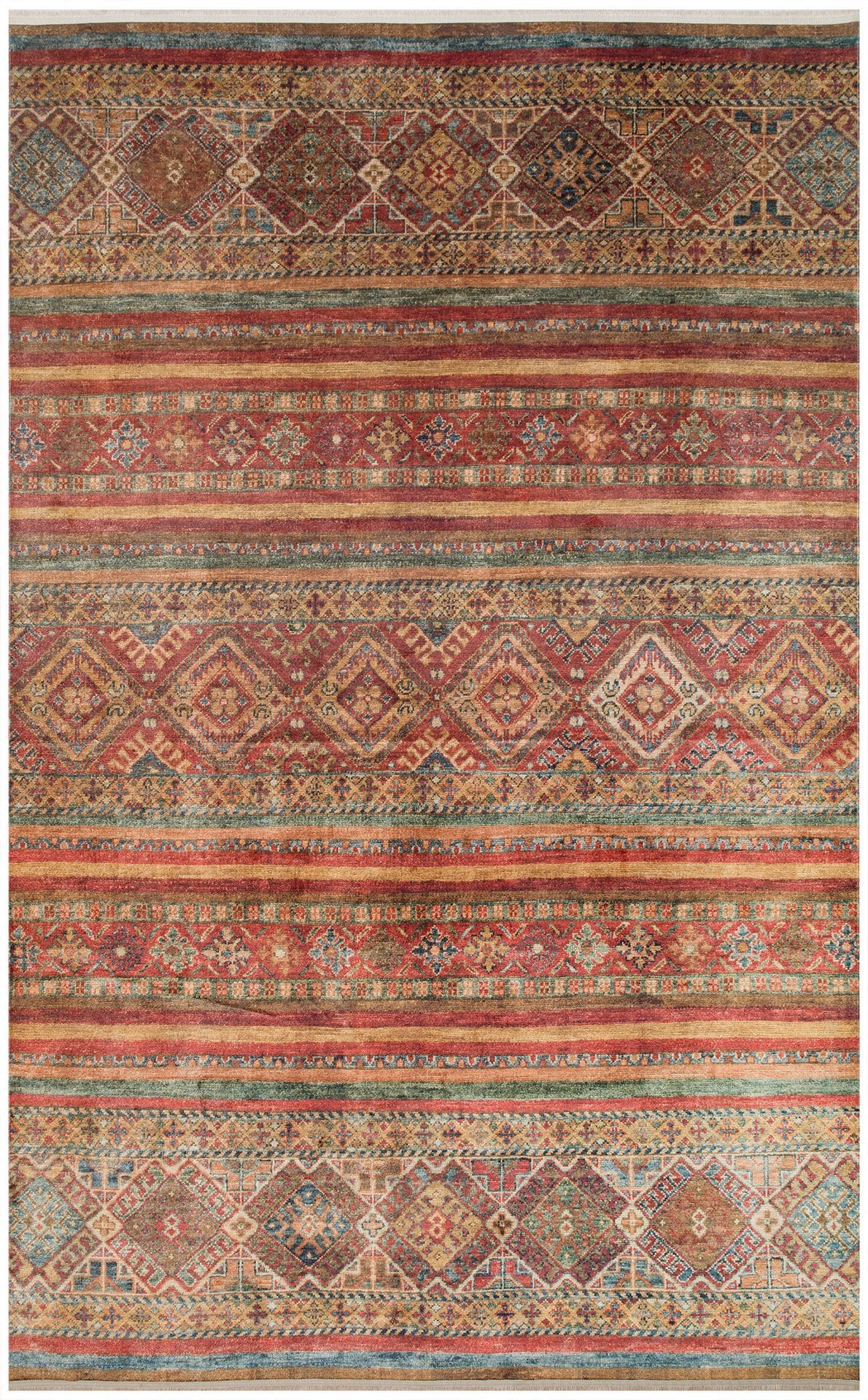 Eko Halı Antique Kaymaz Tabanlı Yıkanabilir Anti Alerjik ATK 05 Multy