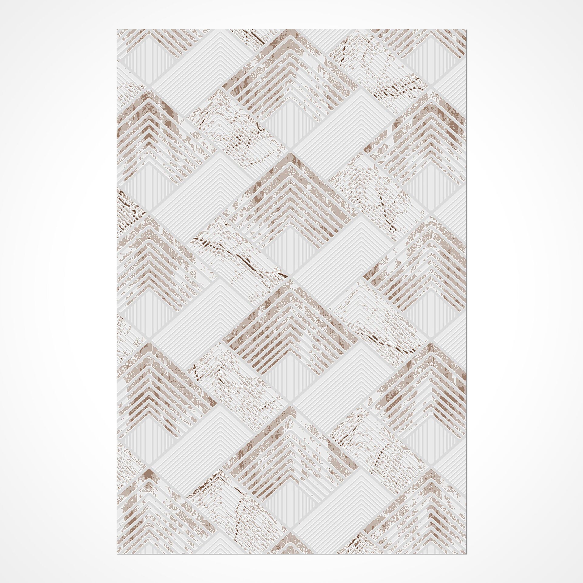 Crea Halı Fuente Özel Ebat Kesme Halı 1355 Ak