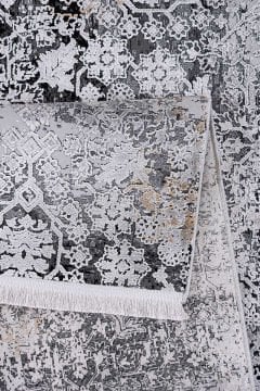 Festival Halı Maxilux Modern Siyah Oda Halısı Y5019K