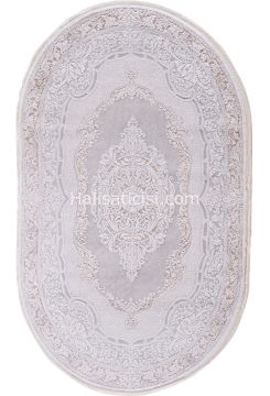 Ezgi B082X-GRİ-KAHVE OVAL 121x180
