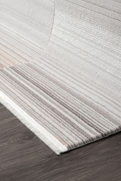 Koza Halı Adler Özel Ebat Kesme Halı A0721A Gri Gold