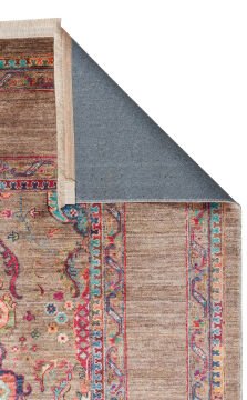 Eko Halı Antique Kaymaz Tabanlı Yıkanabilir Anti Alerjik ATK 07 Olive