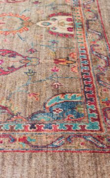 Eko Halı Antique Kaymaz Tabanlı Yıkanabilir Anti Alerjik ATK 07 Olive