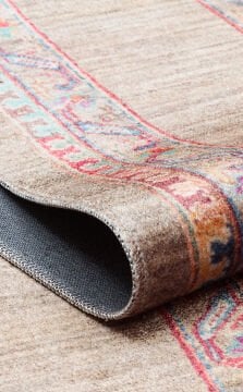 Eko Halı Antique Kaymaz Tabanlı Yıkanabilir Anti Alerjik ATK 07 Olive