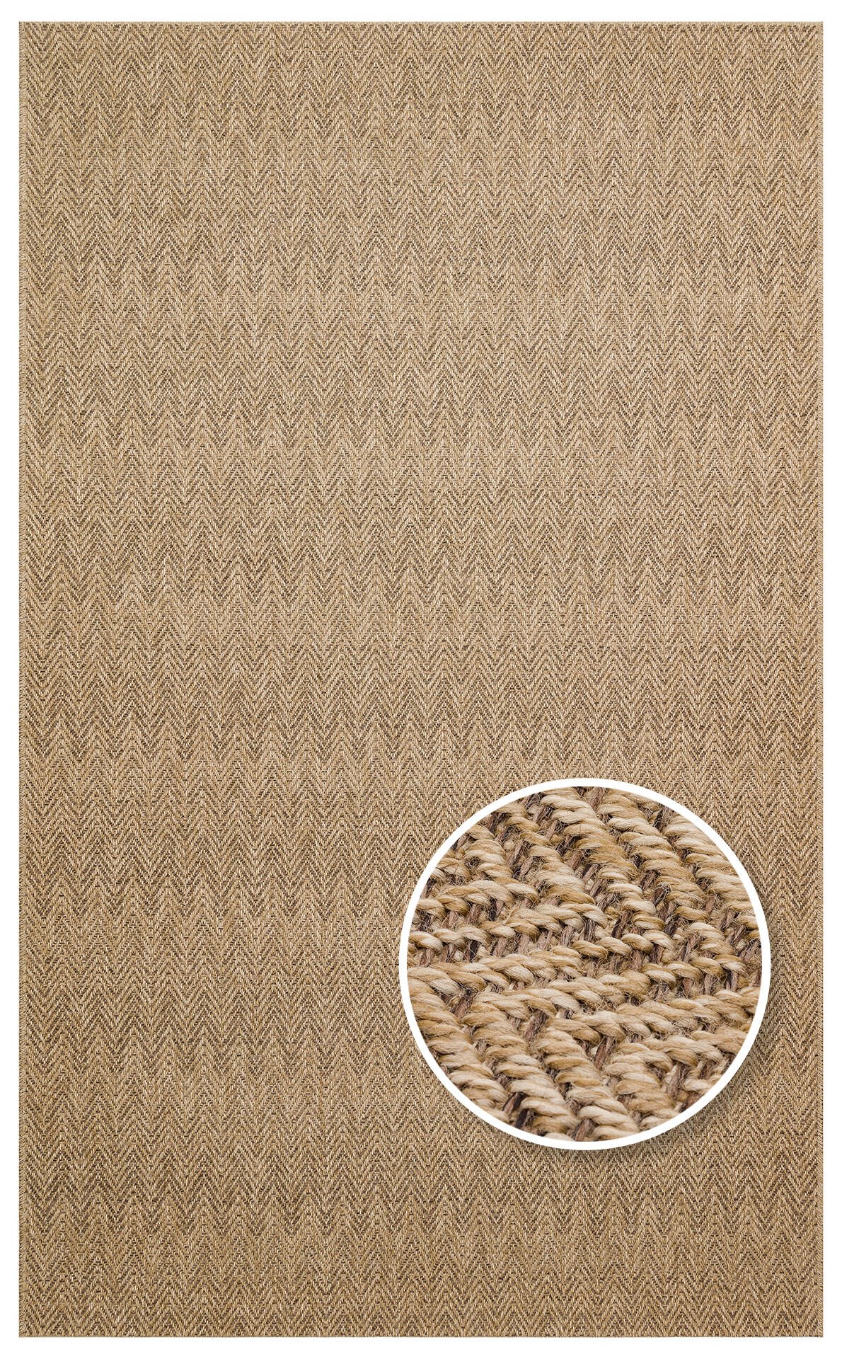 Eko Halı Ventura Sisal VNT02 Natural Mocha