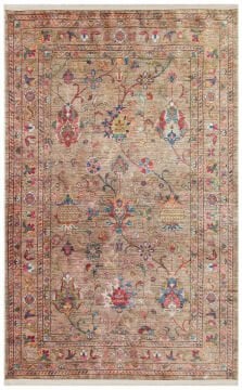 Eko Halı Antique Kaymaz Tabanlı Yıkanabilir Anti Alerjik ATK 08 Beige