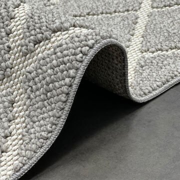 Woolen Disney Anti Alerjik Bukle Halı 8004 GRİ