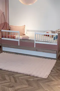 Apex Halı Molecule Peluş Halı Pudra