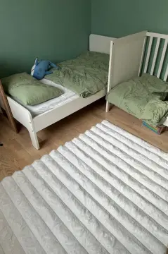 Apex Halı Linio Peluş Özel Ebat Kesim 8051 Beyaz