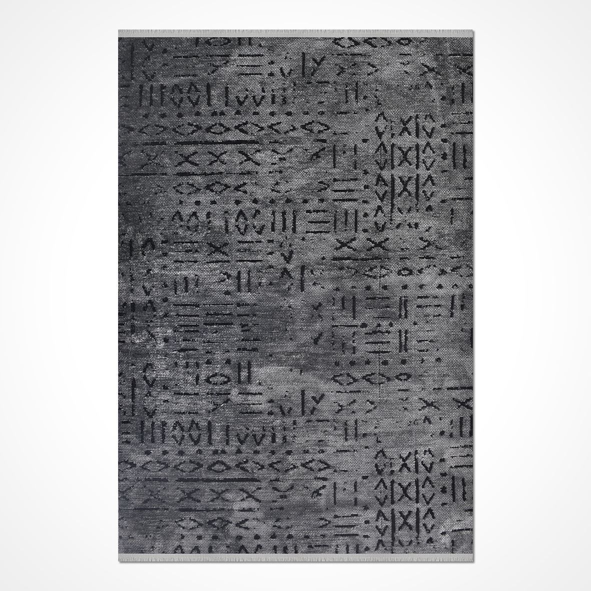 Modern Şönil Kilim Antrasit 100X200