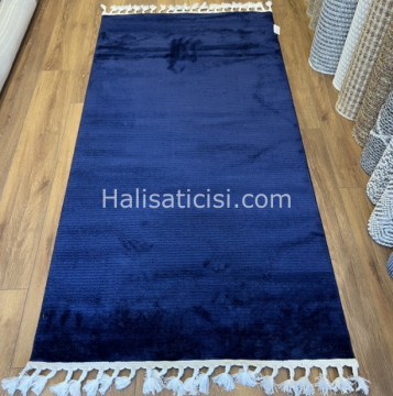 Koridor Belize Özel Ebatlı Kesme Halı LACİVERT