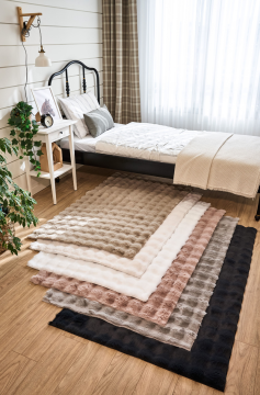 Apex Halı Molecule Peluş Halı Vizon