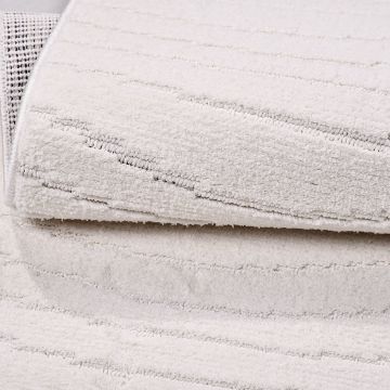 Crea Halı Satürn Özel Ebat Kesme Halı 2356 Ak