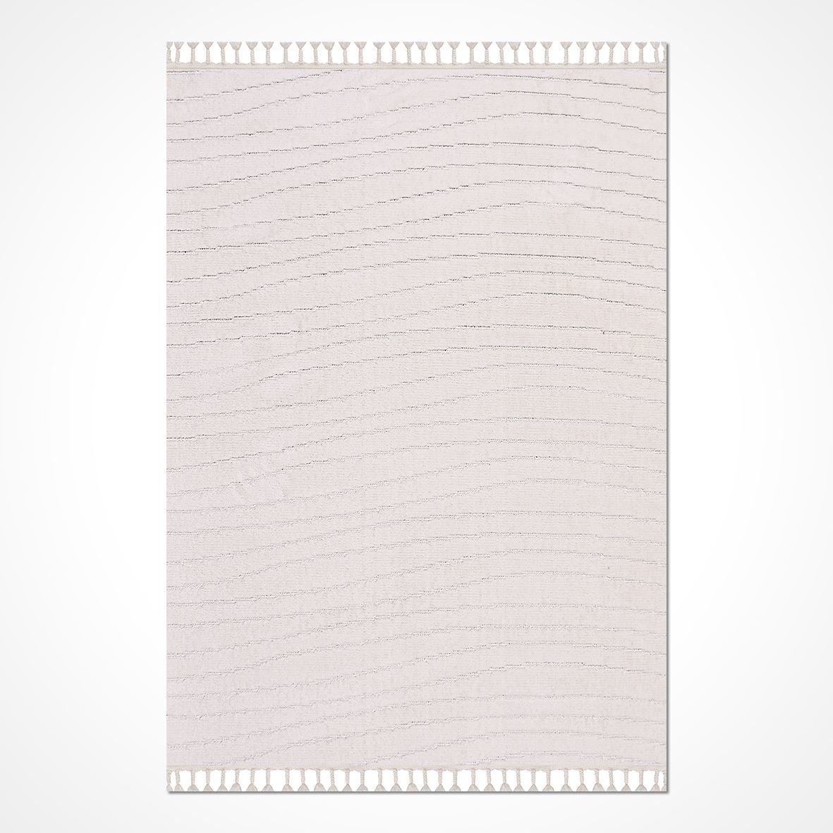 Crea Halı Satürn Özel Ebat Kesme Halı 2356 Ak