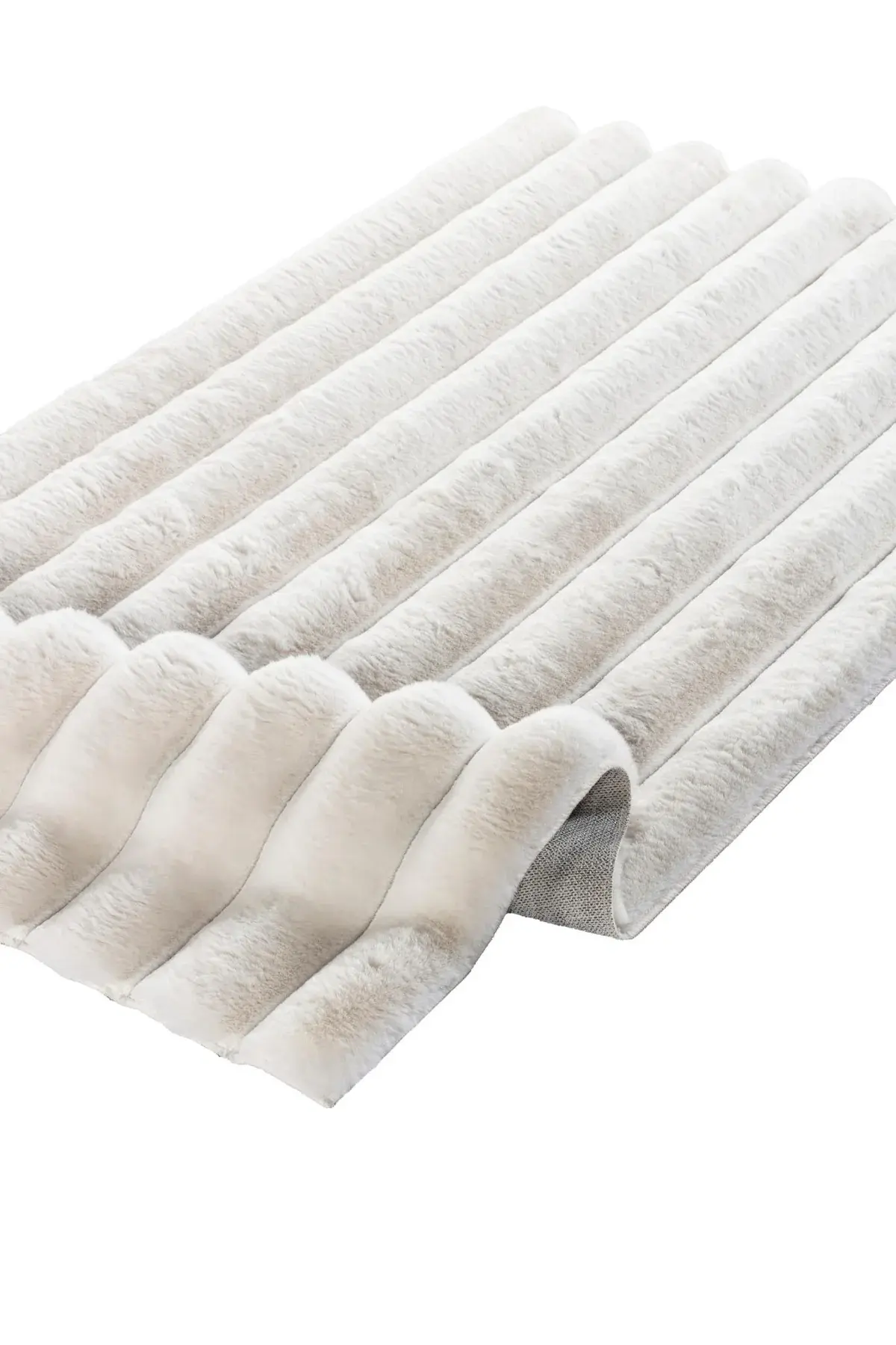 Apex Halı Linio Peluş Özel Ebat Kesim  8052 Krem