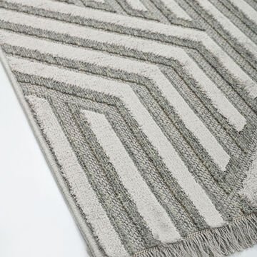 Bahariye Halı Sia Özel Ebat A700 Gri 100 cm