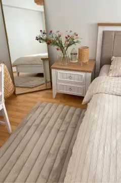 Apex Halı Linio Peluş Özel Ebat Kesim 8053 Bej