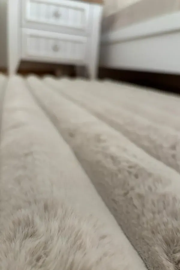 Apex Halı Linio Peluş Özel Ebat Kesim 8053 Bej