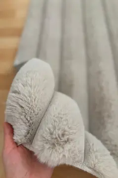 Apex Halı Linio Peluş Özel Ebat Kesim 8053 Bej