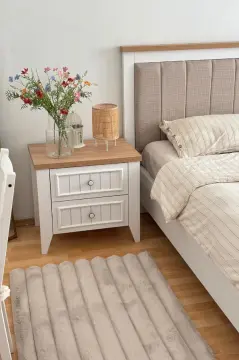 Apex Halı Linio Peluş Özel Ebat Kesim 8053 Bej