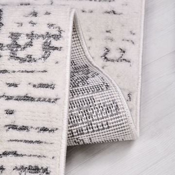 Crea Halı Satürn Özel Ebat Kesme Halı 2357 Ak