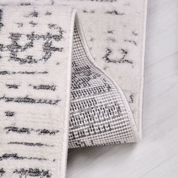 Crea Halı Satürn Özel Ebat Kesme Halı 2357 Ak