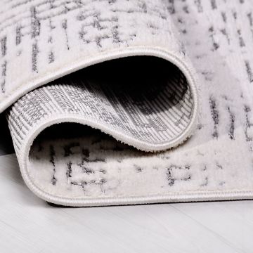 Crea Halı Satürn Özel Ebat Kesme Halı 2357 Ak