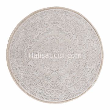 Ezgi B076X-KREM-BEJ DAİRE 116x116