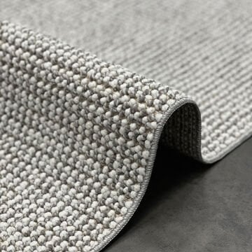 Woolen Disney Anti Alerjik Bukle Halı 8006 GRİ