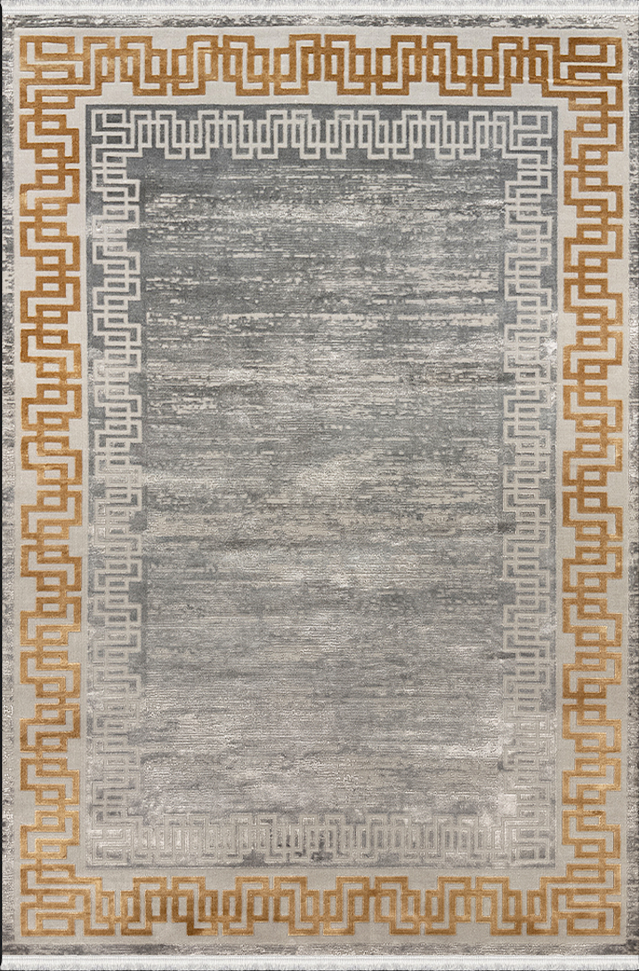 Woolen Halı Valentin Viscon Akrilik Halı 6254 ANTRASİT