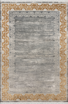 Woolen Halı Valentin Viscon Akrilik Halı 6254 ANTRASİT