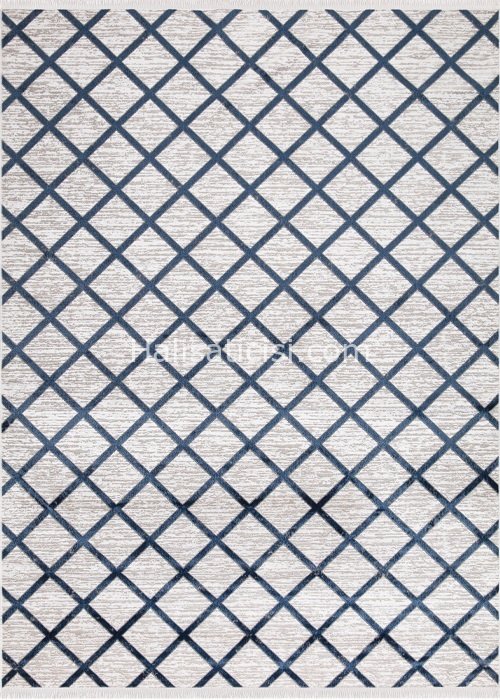 Atlantik Halı London B1003A-LACİVERT 100X200
