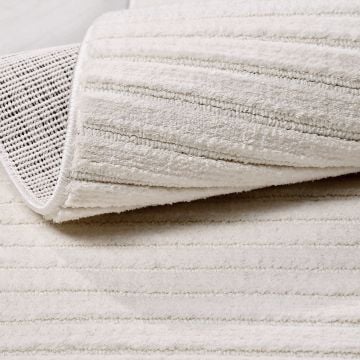 Crea Halı Satürn Özel Ebat Kesme Halı 2362 Ak