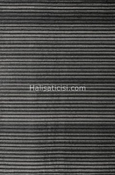 Lena Kabartmalı Kilim C391 ANTRASİT GRİ