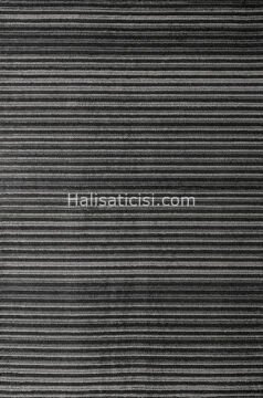 Lena Kabartmalı Kilim C391 ANTRASİT GRİ 100x218