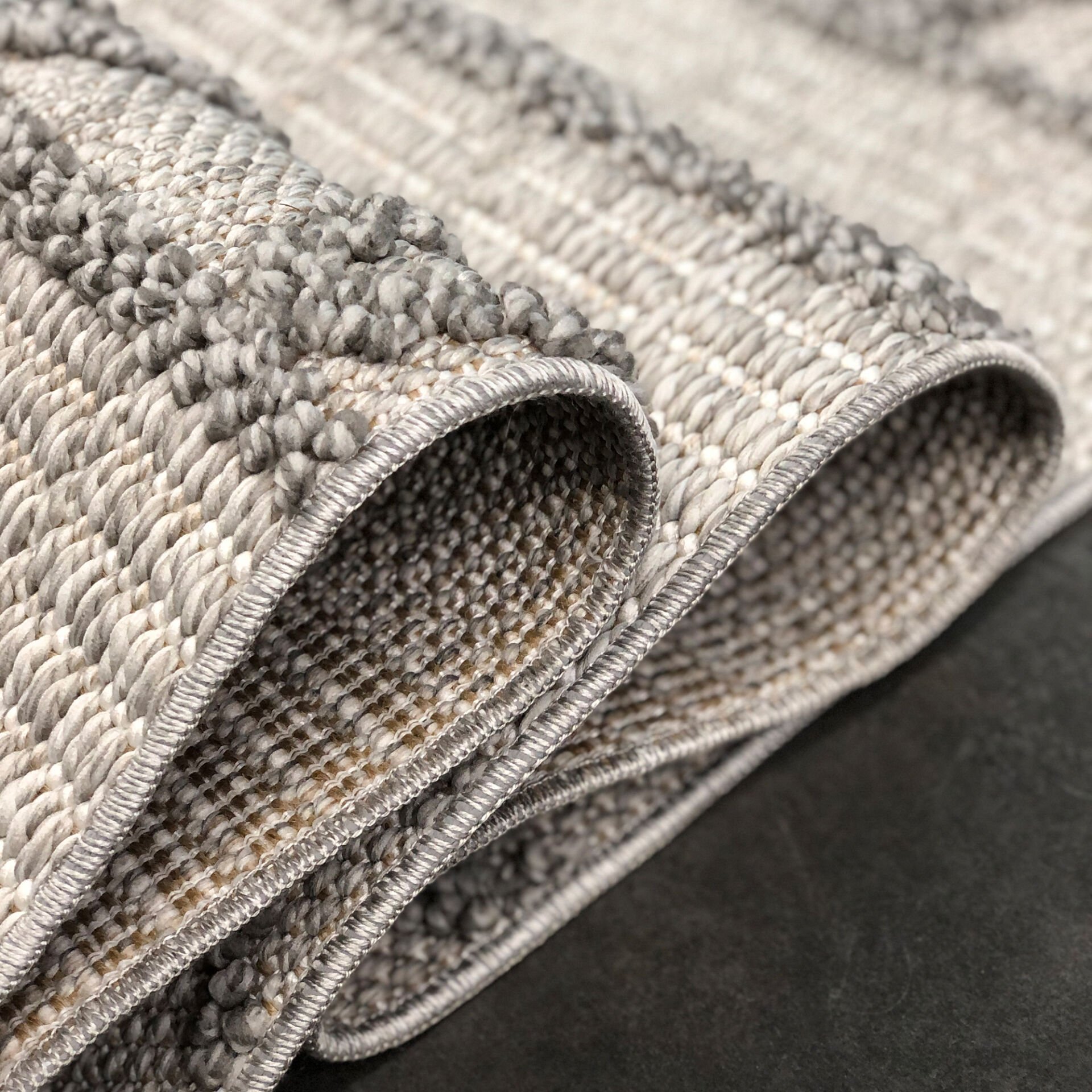 Woolen Disney Anti Alerjik Bukle Halı 8009 GRİ