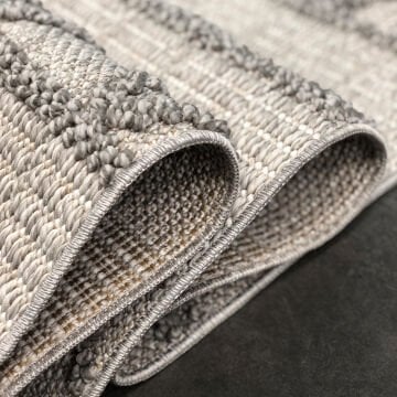 Woolen Disney Anti Alerjik Bukle Halı 8009 GRİ