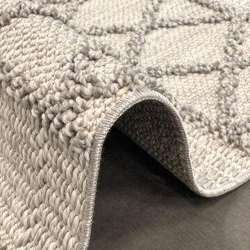 Woolen Disney Anti Alerjik Bukle Halı 8009 GRİ