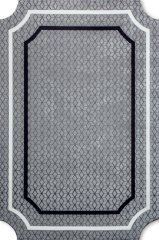 Deep IX 6089 GRİ SİYAH 116x190